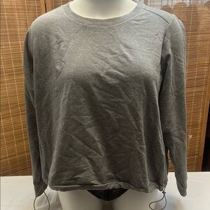NWT! Torrid Heather Gray Bungee Super Soft Fleece Sweatshirt 26-28